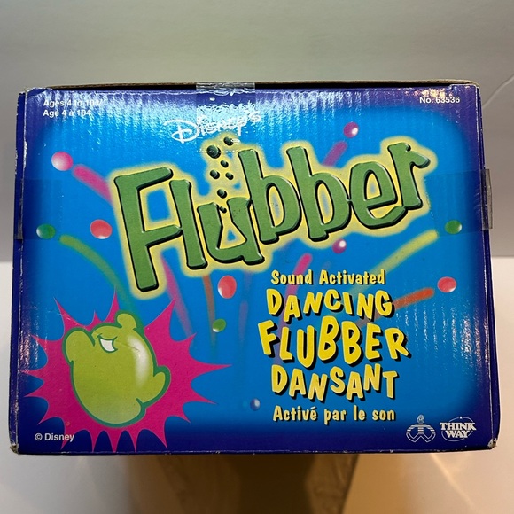 1990’s Disney Dancing Flubbed Brand New Sealed Super Rare Vintage Toy - Picture 6 of 6